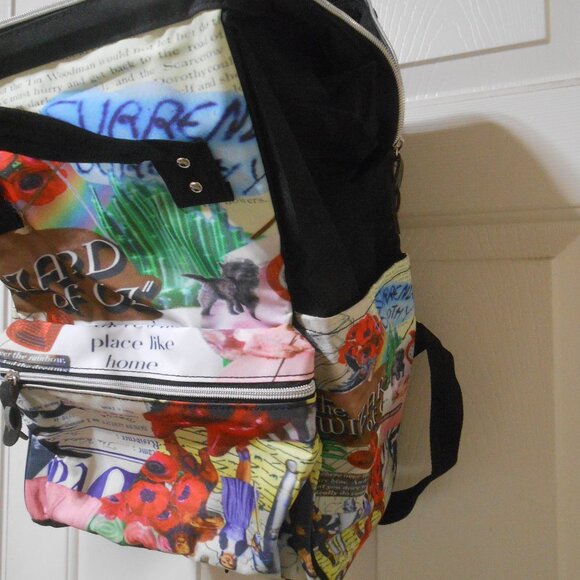 WIZARD OF OZ LARGE CAPACITY DIAPER BAG BACKPACK BOOKBAG ZIPPER CLOSE WATERPROOF - Picture 9 of 11